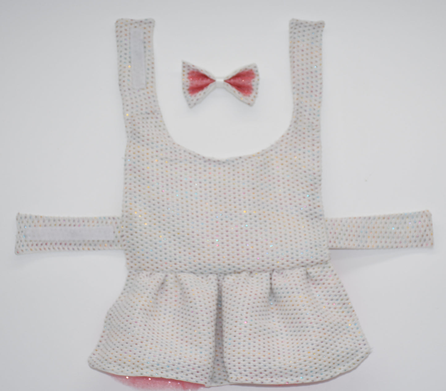 pet dress polka dot