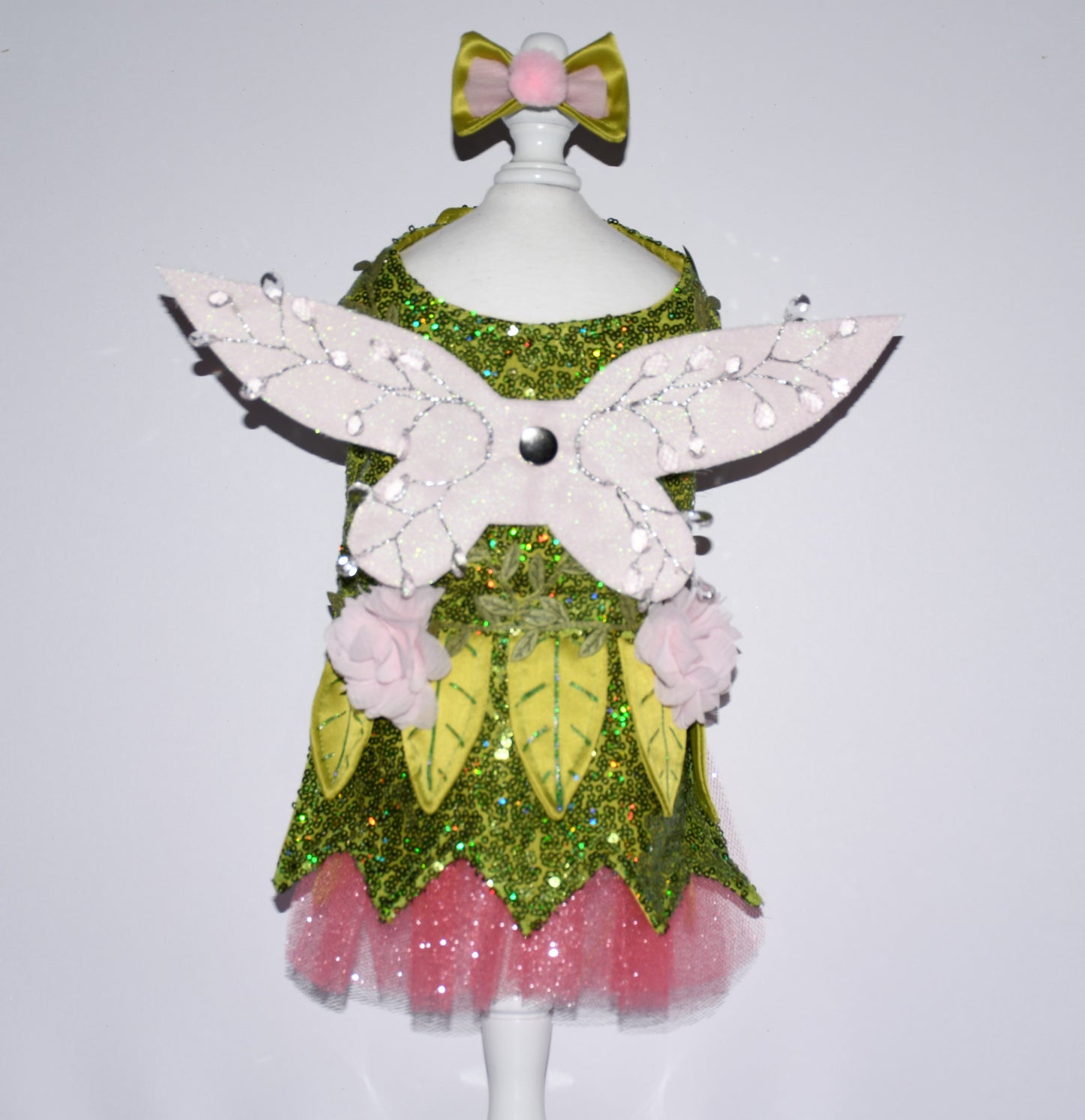 floral fairy pet costume