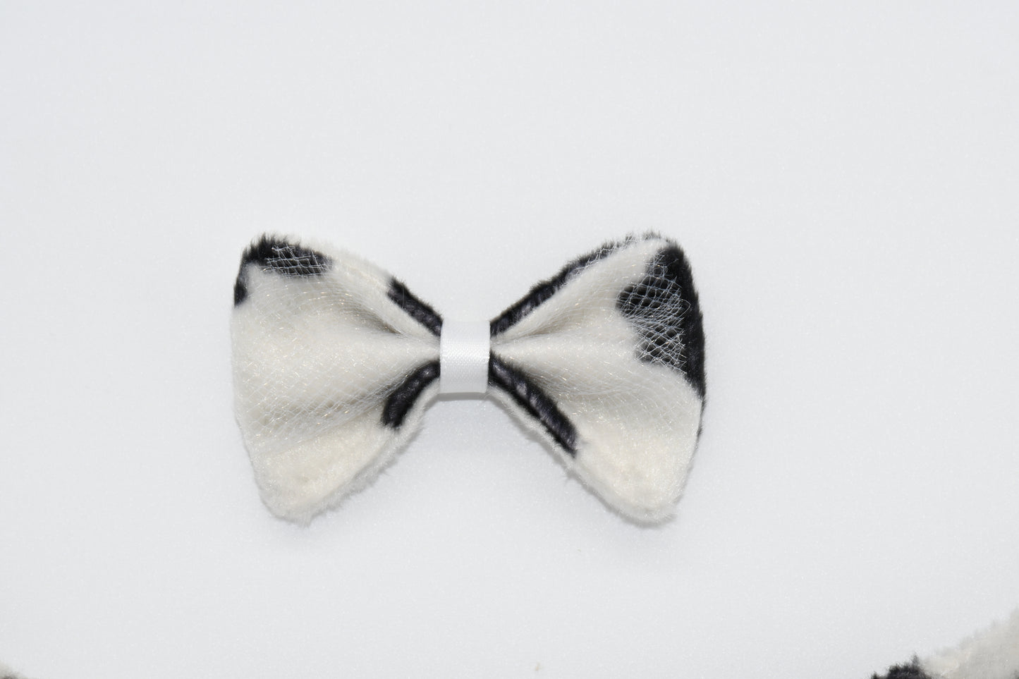 a close up at the pet hair bow
