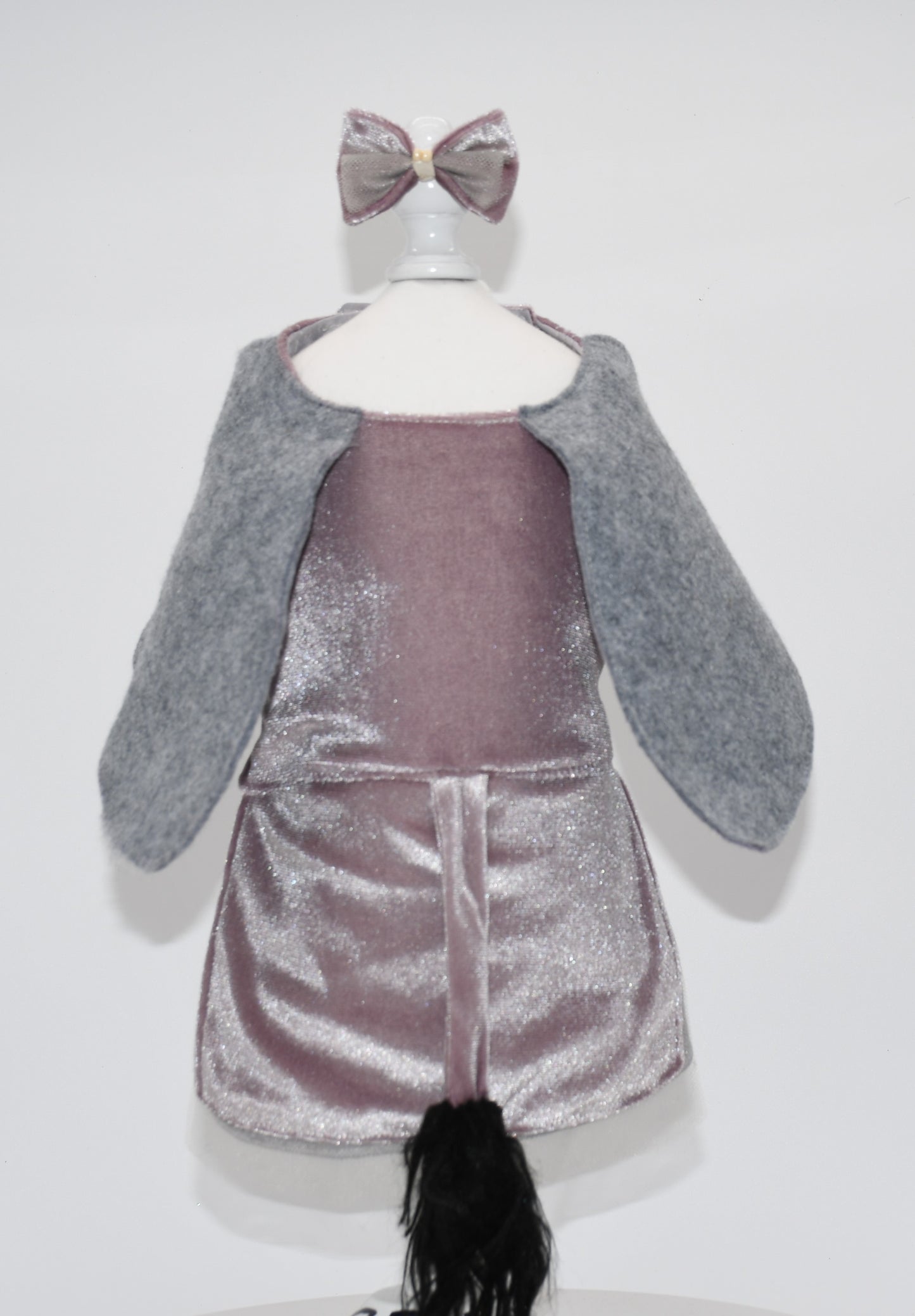 velvet elephant pet costume