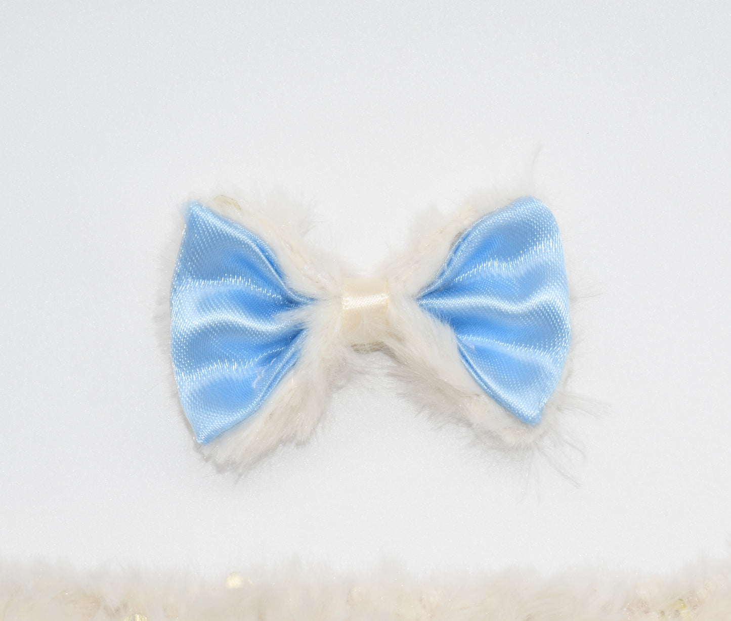 A close up at the pet hair bow