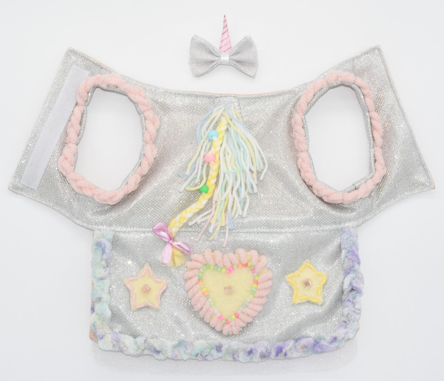 a look at the entire dress and pet hair bow