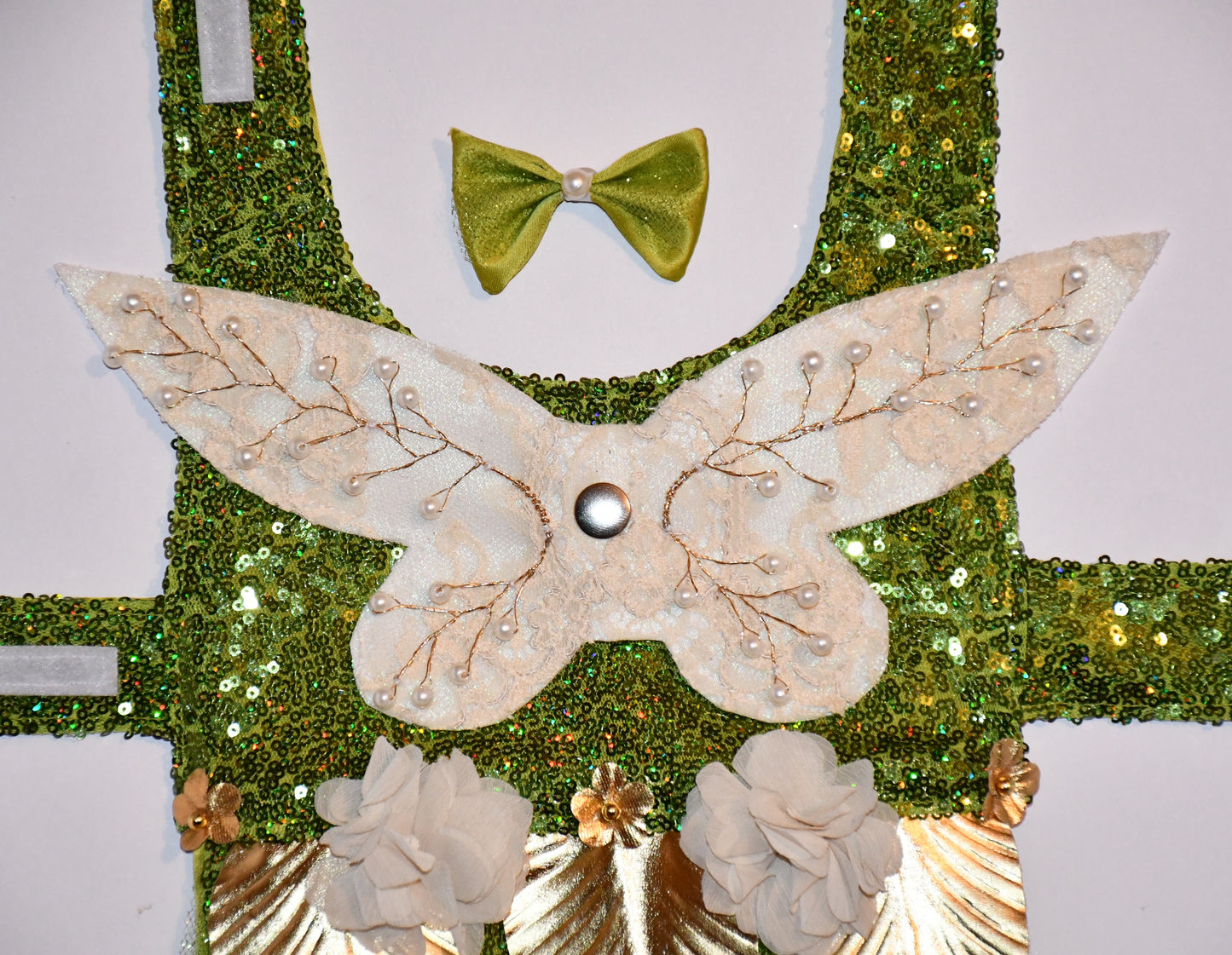 sequin fairy pet dress