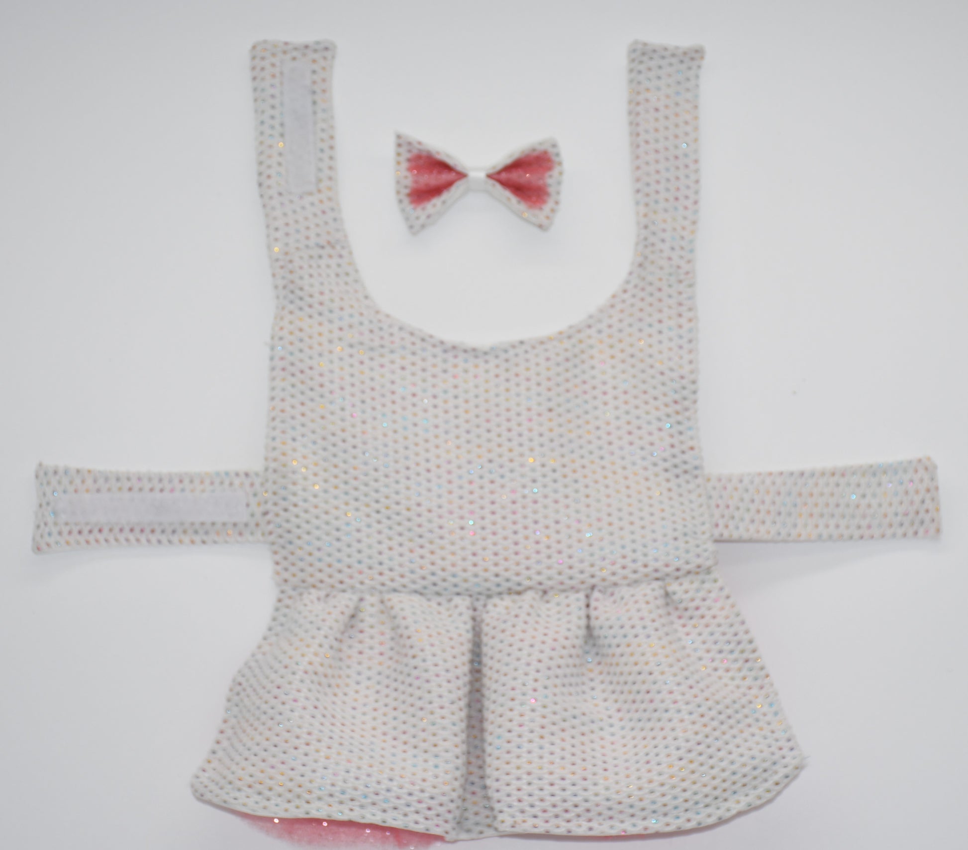 pet dress polka dot