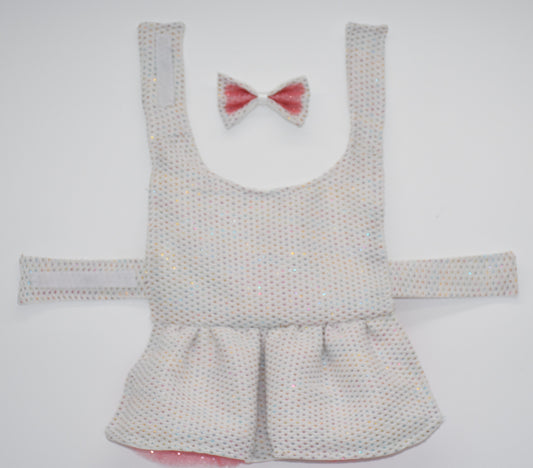 pet dress polka dot