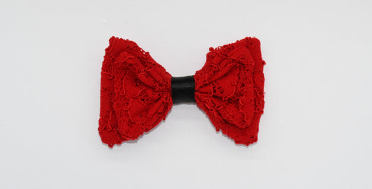 ruby pet hairbow