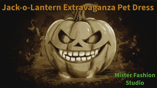 Jack-o-Lantern Extravaganza Pet Dress showroom video