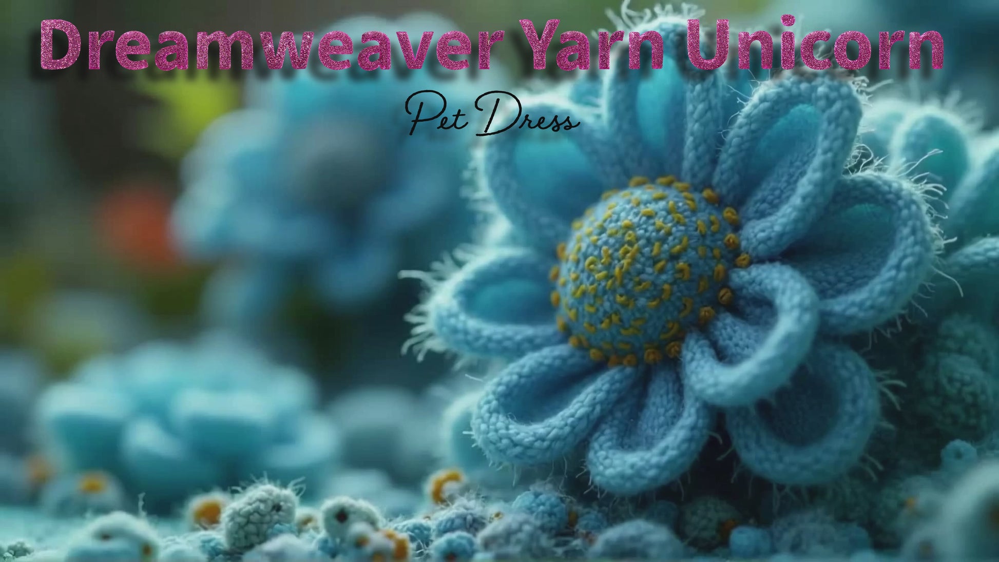 Dreamweaver Yarn Unicorn Pet Dress photo reel