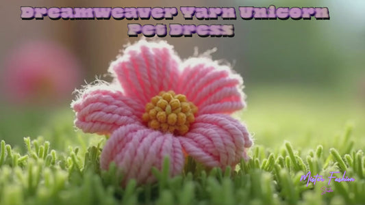 Dreamweaver Yarn Unicorn Pet Dress animation video