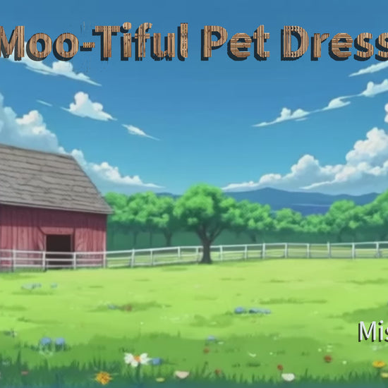 Moo-tiful Pet Dress showroom video