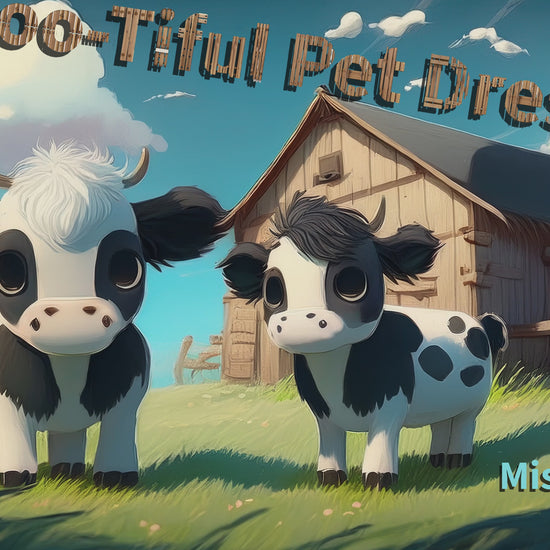 Moo-tiful Pet Dress photo reel