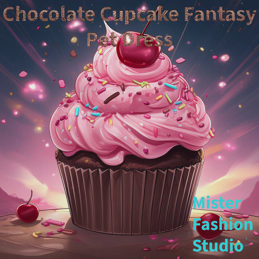 Chocolate Cupcake Fantasy Pet Dress showroom video