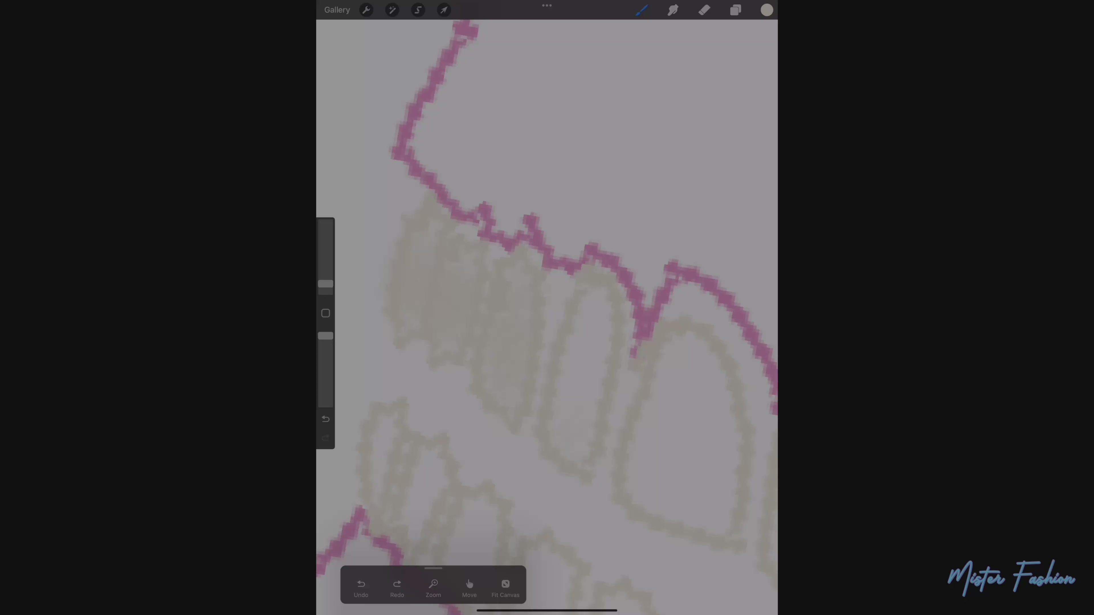 Load video: this video shows how mister fashion drew a pink skull with roses. 