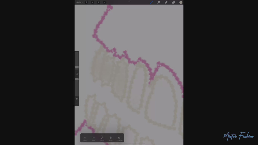 this video shows how mister fashion drew a pink skull with roses. 