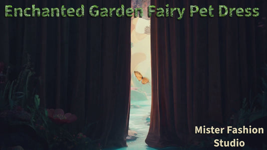 enchanted garden fairy pet dress showroom video