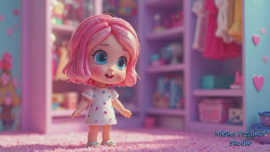 Bowtiful Glitter Doll Pet Dress showroom video